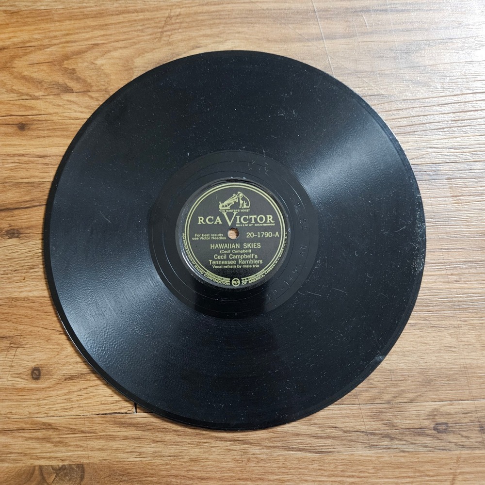 Cecil Campbell's Tennessee Ramblers – Hawaiian Skies/Midnight Boogie‎ 1946 V+/V+